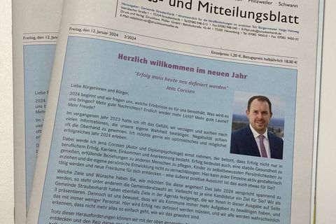 Ab sofort wird ausschließlich auf nachhaltigem Papier gedruckt.