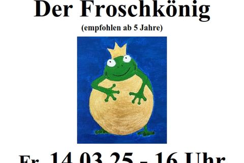 Plakat "Der Froschkönig"