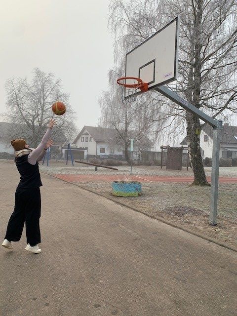 Neuanschaffung eines Basketballkorbs in Langenalb