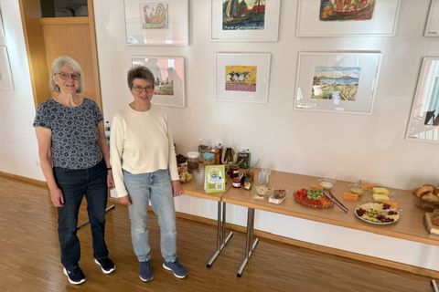 Ein Frühstück mit fairen, biologischen und regionalen Produkten.