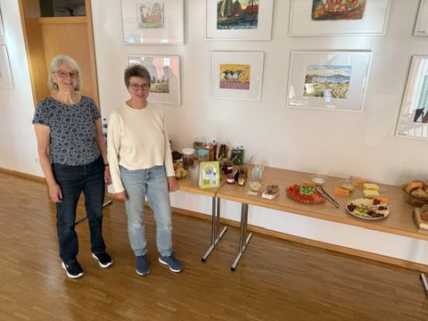 Ein Frühstück mit fairen, biologischen und regionalen Produkten.