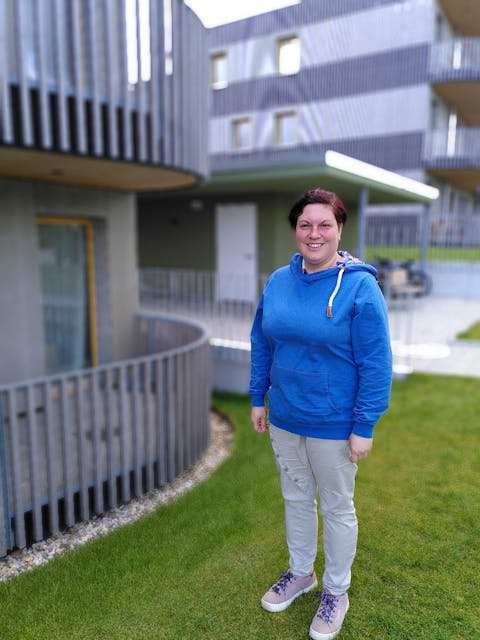 Die neue Sozialarbeiterin Christiane Djuranec. Foto: Hoffnungshäuser Stiftung