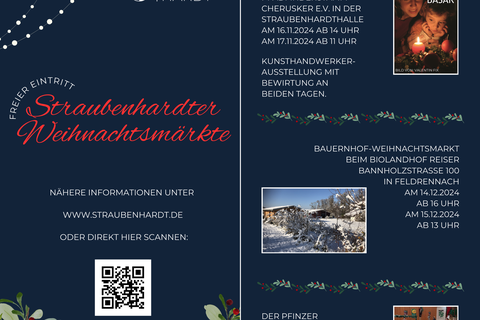 Der neue Flyer “Straubenhardter Weihnachtsmärkte“