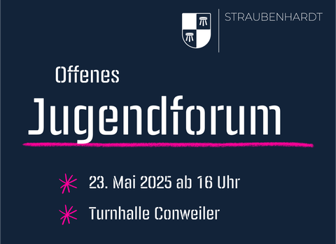 Offenes Jugendforum - Wir gemeinsam für eine neue Jugendbeteiligung für Straubenhardt