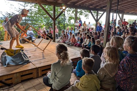 Der Familientheatertag zum Weltkindertag in Straubenhardt ist immer ein Publikumsmagnet. 