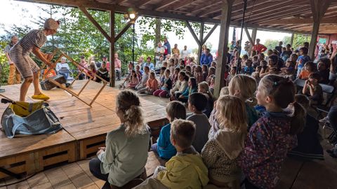Der Familientheatertag zum Weltkindertag in Straubenhardt ist immer ein Publikumsmagnet. 