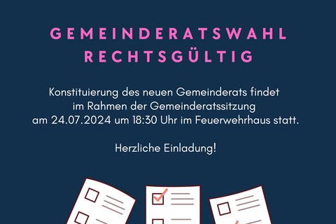 Amtliche Wahlprüfung abgeschlossen