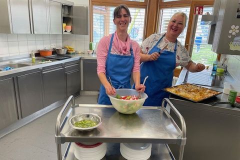 Im Kinderhaus St. Elisabeth wird das Mittagessen täglich frisch zubereitet.