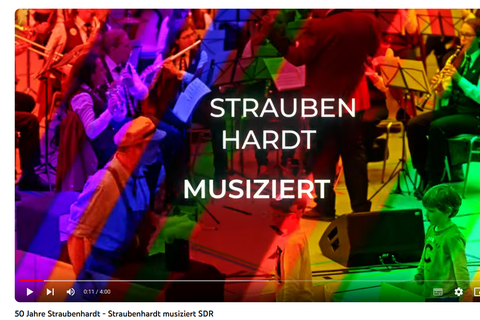 Das Kurzvideo zeigt die schönsten Eindrücke des Gemeinschaftskonzertes „Straubenhardt musiziert“ vom 31. März 2023.