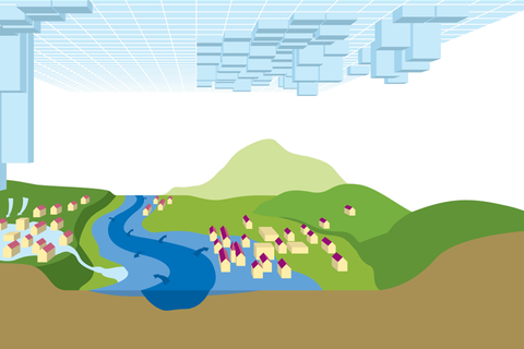 Landschaften - Starkregen, Foto: Ministerium für Umwelt, Klima und Energiewirtschaft Baden-Württemberg