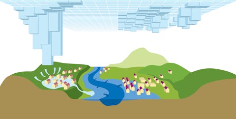 Landschaften - Starkregen, Foto: Ministerium für Umwelt, Klima und Energiewirtschaft Baden-Württemberg