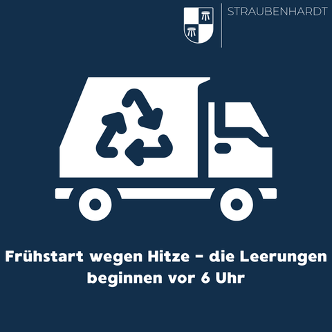 Die Leerung beginnt aus Gründen des Arbeitsschutzes schon vor 6 Uhr morgens. 
