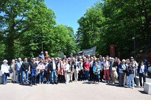Die gesamte Gruppe beim Begegnungswochenende.