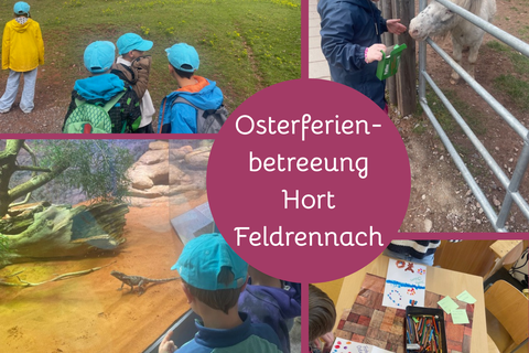 Die Kinder aus dem Hort Feldrennach erlebten viel spannendes in den Osterferien.