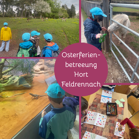 Die Kinder aus dem Hort Feldrennach erlebten viel spannendes in den Osterferien.
