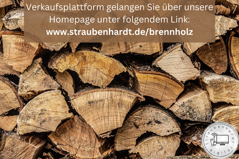 Brennholzbestellungen ab 24. Januar online möglich.