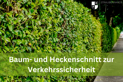 Freie Wege für alle – bitte Rückschnitt nicht vergessen!