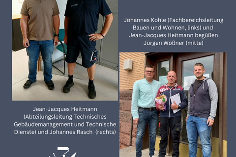 Johannes Rasch und Jürgen Wößner unterstützen das #teamstraubenhardt