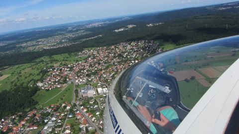 Segelflug über Straubenhardt
