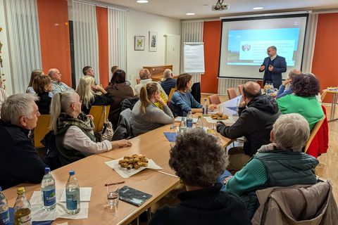 Beim „Tag der Vereine“ im Bürgertreff gab der Entwicklungscoach Dirk Werhahn spannende Impulse zum Thema Ehrenamt.