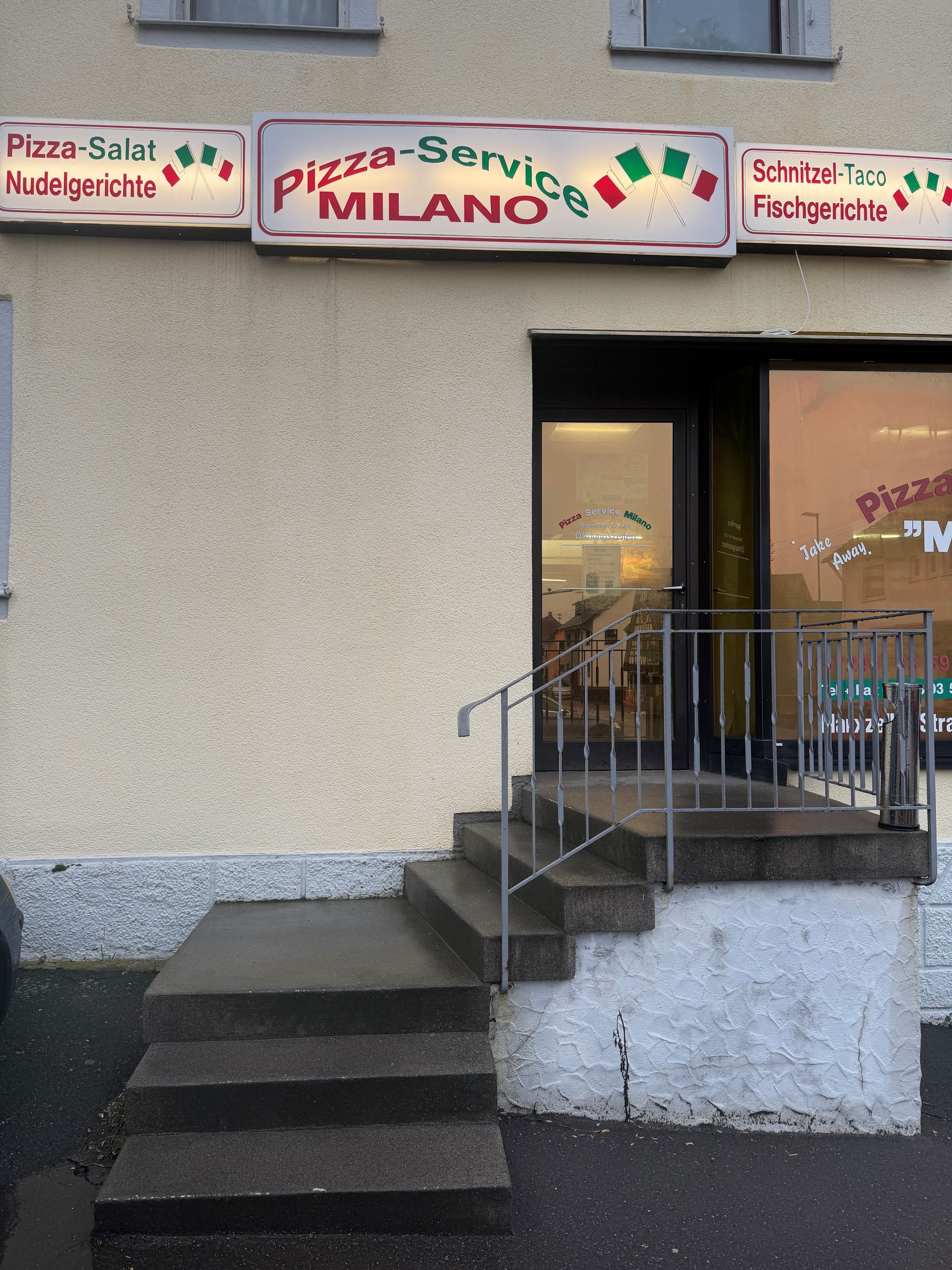 Die Pizzeria Milano in Langenalb.