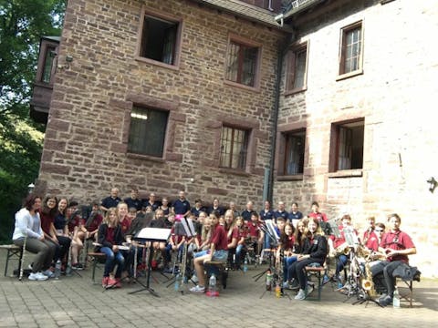 Die Schüler- und Jugendkapelle auf Burg Steinegg.