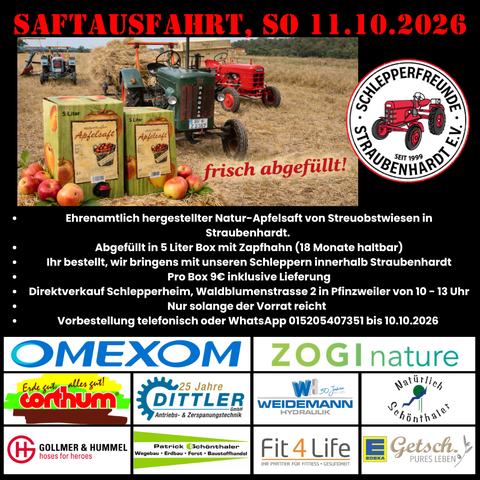 Flyer Saftfahrt