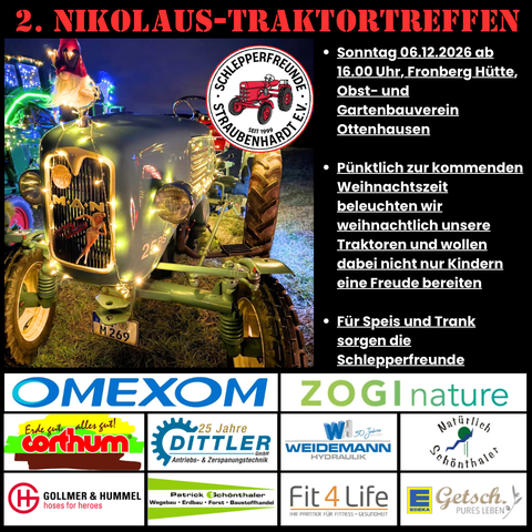 Flyer 2. Nikolaustraktortreffen